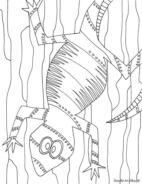 Download and print these doodle art alley coloring pages for free. Animal Coloring pages - Doodle Art Alley