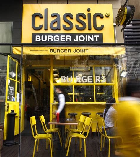 Classic Burger Joint Дизайн кафе Бар ресторан дизайн Небольшое кафе