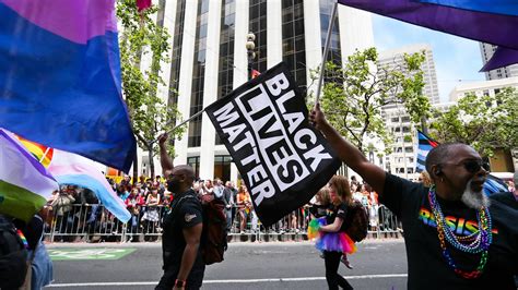 Black Lives Matter Joins With La Pride For Solidarity Protest