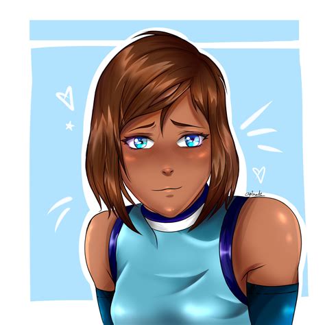 Artstation Avatar Korra Fan Art