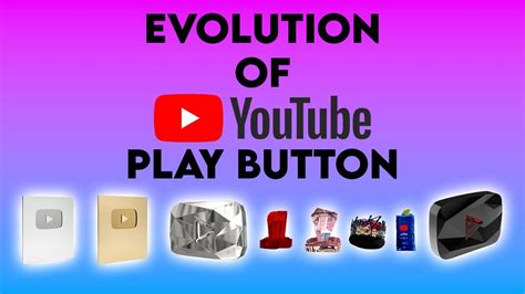 Evolution Of Youtube Play Button Youtube