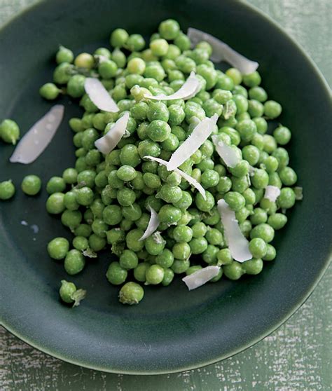 Peas With Mint And Parmesan From Healthy In A Hurry By Karen Ansel