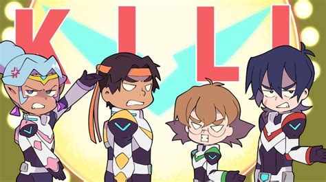 Pidge Gunderson Keith Princess Allura And Hunk Voltron Legendary