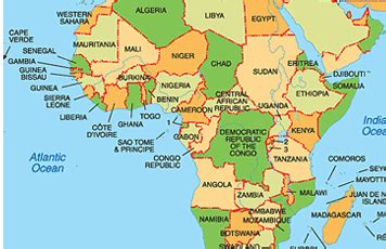 Nigeria's capital city of lagos is the largest city in africa, with a minimum population of nine million (some estimates say the population is. Cairo Africa Map | Map Of Africa