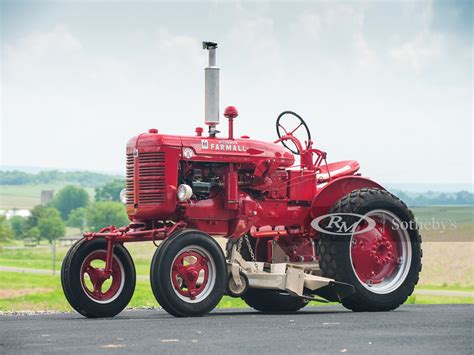 1949 McCormick Farmall Super A Farm Tractor Hershey 2016 RM Auctions