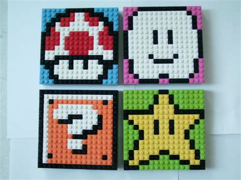 Lego Mario Sprite Mosaics 4 Steps With Pictures
