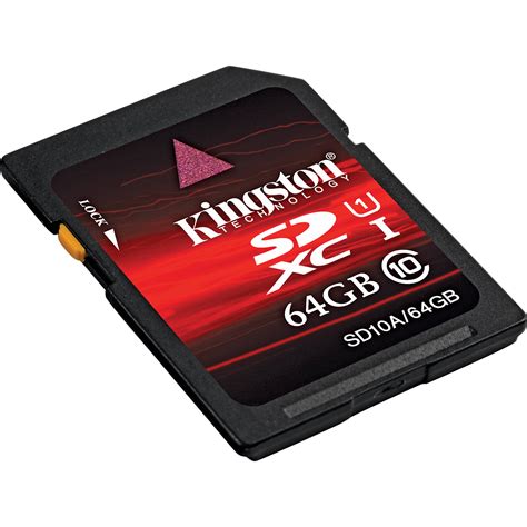 When we evaluate the memory card for camera use, we should pay attention to one component of such card that is its speed capacity. Kingston 64GB SDXC Memory Card Class 10 UHS-I SD10A/64GB B&H