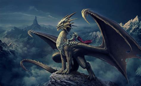 Download Mystical Dragon Wallpaper