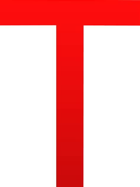 The Letter T In Red Images Galleries With A Bite