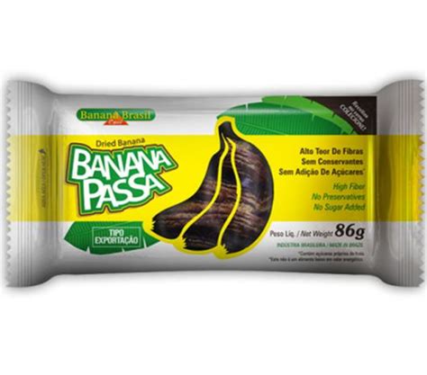 Banana Brasil Banana Passa 86g Sonda Supermercado Delivery