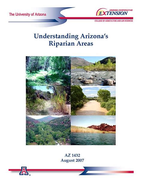 Understanding Arizonas Riparian Areas By George Zaimes Mary Nichols