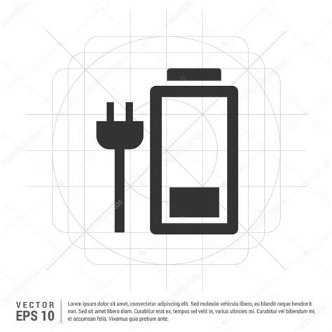 Charging Laptop Battery Icon ⬇ Vector Image By © Ibrandify Vector