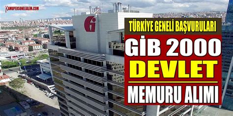 Gelir İdaresi 2000 Devlet Memuru Alımı Başladı Türkiye Geneli