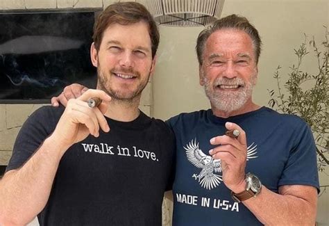 Chris Pratt Gives Father In Law Arnold Schwarzenegger The Ultimate One