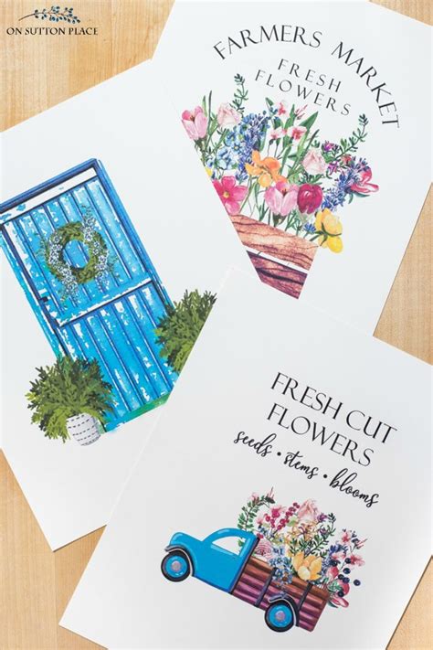 Free Printable Wall Art For Summer On Sutton Place