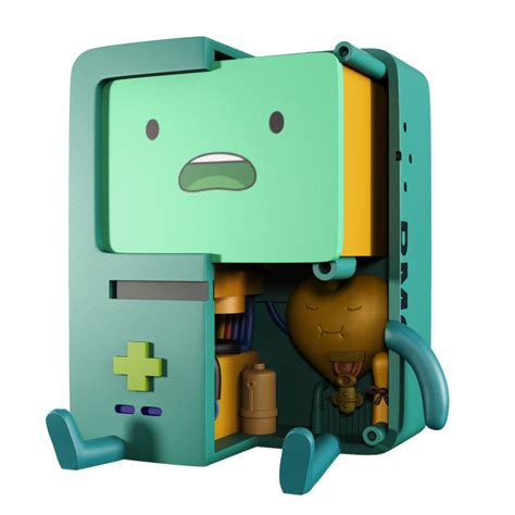 Here We Have One Of Our Favourite Characters In The Popular Adventure Time Series Known As Bmo