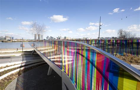 An Immersive Outdoor Rainbow Art Installation Has Arrived In Greenwich