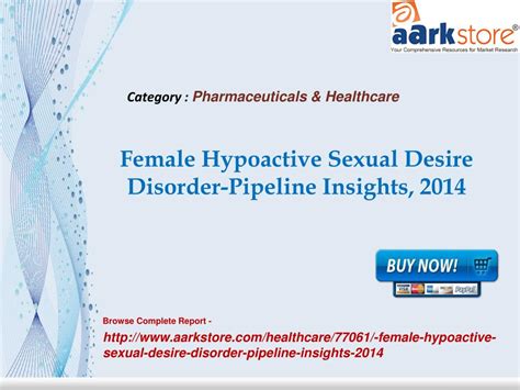 Ppt Female Hypoactive Sexual Desire Disorder Pipeline Insights