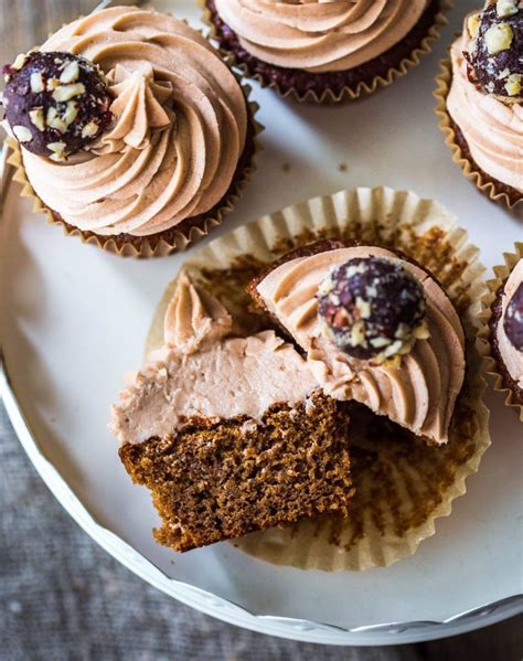 Pureharvest Chocolate Hazelnut Cupcakes