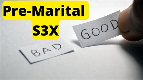 Is Sex Before Marriage Good Or Bad What Do You Think About Premarital