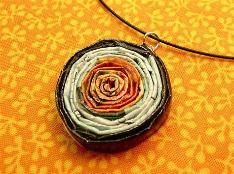 Magazinependant19 By Craftypod Via Flickr Paper Jewelry Recycled