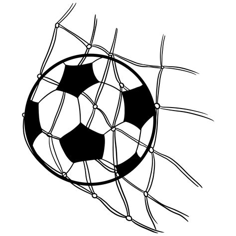 Meta De La Red Del Balón De Fútbol 15736390 Png