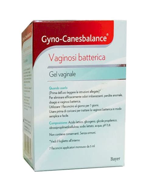 Gyno Canesbalance Gel Vaginale Di Canesten Applicatori