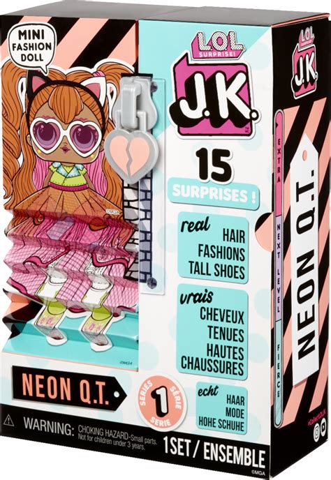 Best Buy Lol Surprise Jk Doll Neon Qt 570776