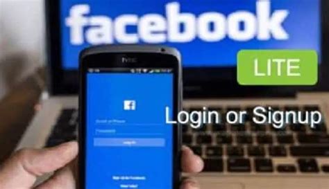 facebook lite login and sign up complete guide