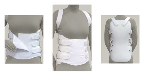 Spinal Technology Tlso Corset Front Orthosis Product Options