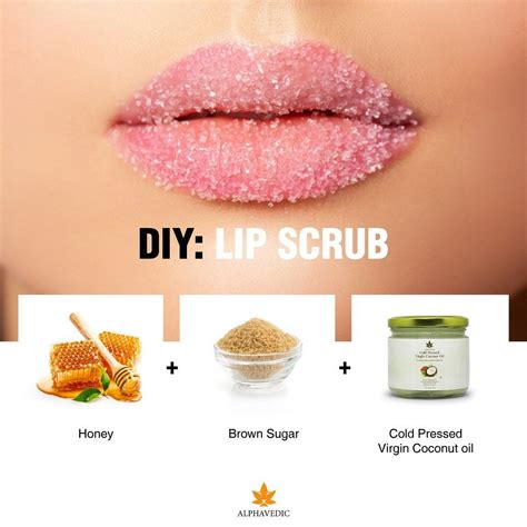 Do It Yourself Lip Scrub Lips Oils