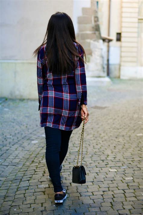 Maybe you would like to learn more about one of these? Plaid shirt and skinny jeans outfit | Currently Wearing