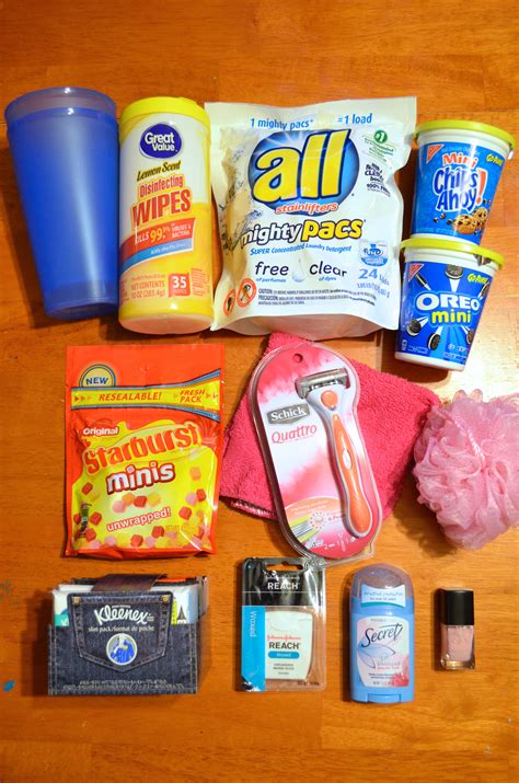 Sometimes there's no time to spare on a gift: College Care Package Ideas for Girls: Everything They Need!