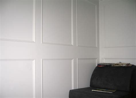 Great White Paneled Walls With Photo Of White Paneled Exterior On