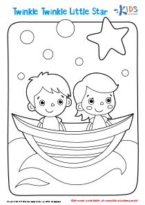 To make yourself or your kid happy, directly print twinkle twinkle little star coloring page. Printable Coloring Page - Twinkle Twinkle Little Star # ...