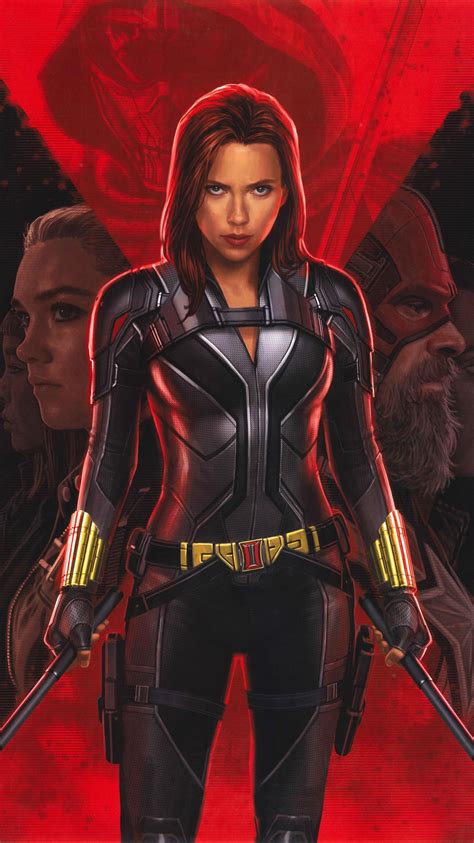 The film was directed by cate shortland from a Black Widow (2021) Phone Wallpaper | Moviemania