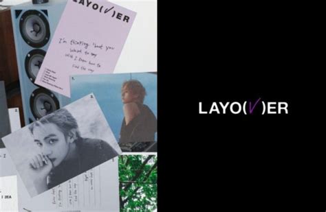 Bts V Announces Solo Visual Album Layover Reveals Tracklist And Release Date