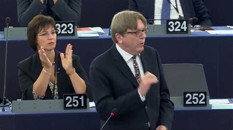 Guy Verhofstadt Vs Farage Brexit Party Debates Uk Eu Brexit Deal In