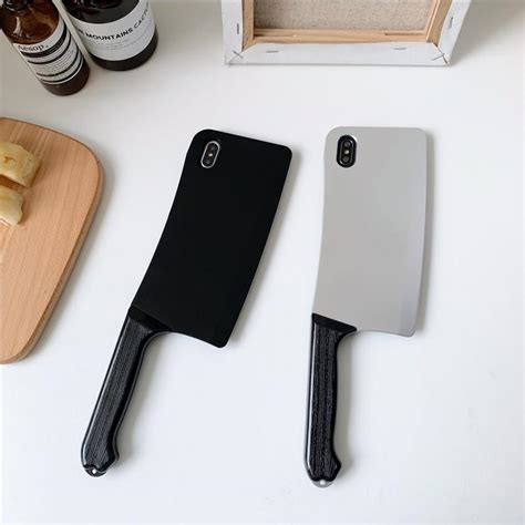3d Kitchen Knife Phone Case For Iphone 12 Mini 11 Pro X Xs Max Xr 7 8