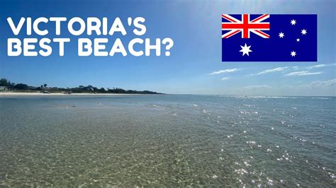is this victoria s nicest beach rosebud australia youtube