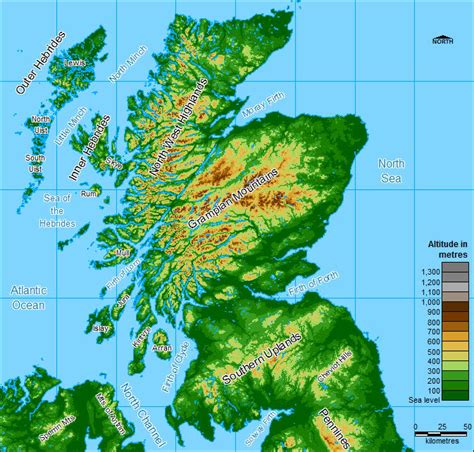 The Geography Of Scotland Scotland