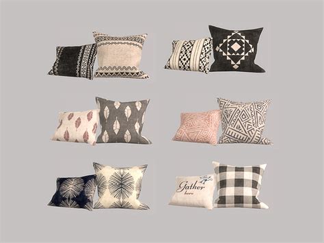 The Sims Resource Living Vicinc Pillows