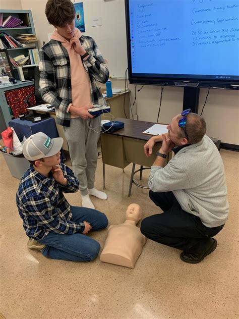 Cpr And First Aid Training Sutherlin High School