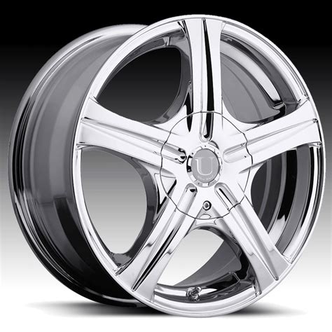 Ultra 403 Slalom Chrome Custom Rims Wheels Discontinued Ultra Wheels