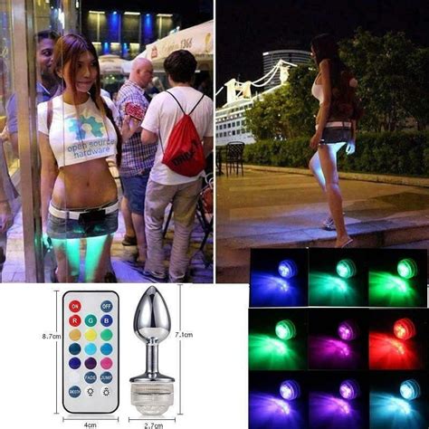 Butt Plug LED Light Up Anal Sex Toy BDSM Anal Play Toy For Her Etsy UK