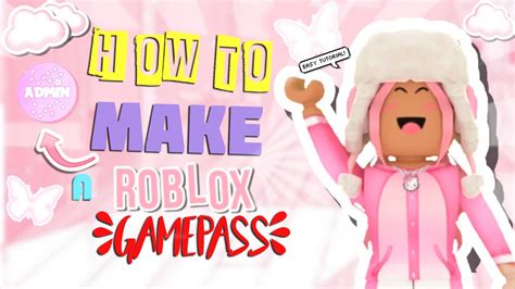 How To Make A Roblox Game Pass Easy Tutorial 2021 Youtube