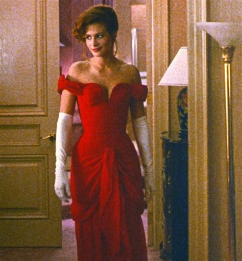 Julia Roberts Robe De Soirée Rouge Dans Pretty Woman Thecelebritydresses