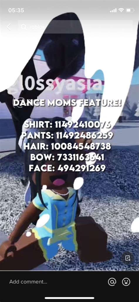 Dance Moms Outfits Dance Moms Costumes Mom Costumes Roblox Codes