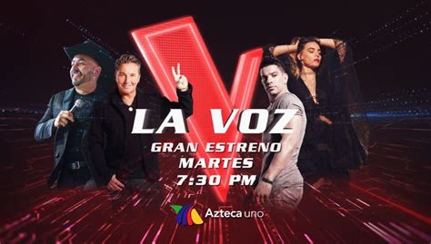 The show originally premiered september 11, 2011 on las estrellas. Mañana da inicio La Voz México por Azteca Uno