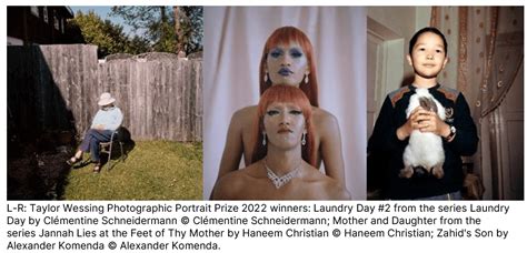National Portrait Gallery Calls For Entries To Its Annual Taylor Wessing Photo Portrait Prize